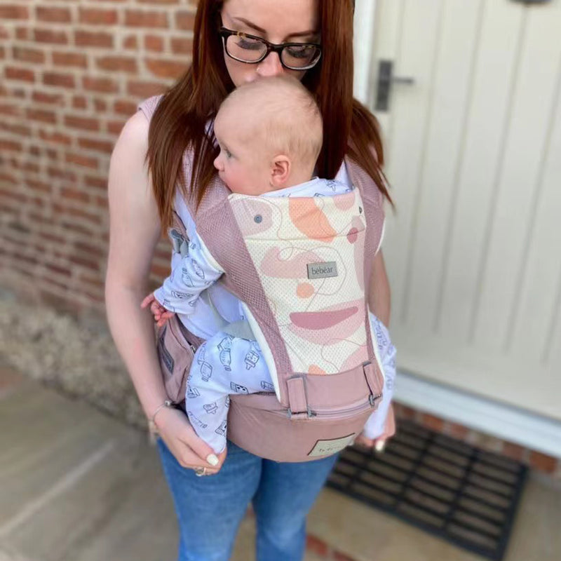 Bebamour Baby Carrier Front & Back Carry – Newborn to Toddler