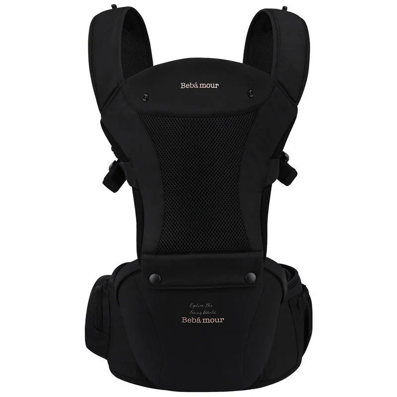 Bebamour Baby Carrier Front & Back Carry – Newborn to Toddler