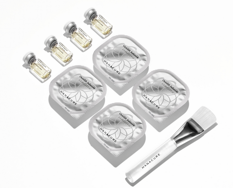 All-In-One Facial Set Lifts Firms Brightens Mask Kit 4 Facials