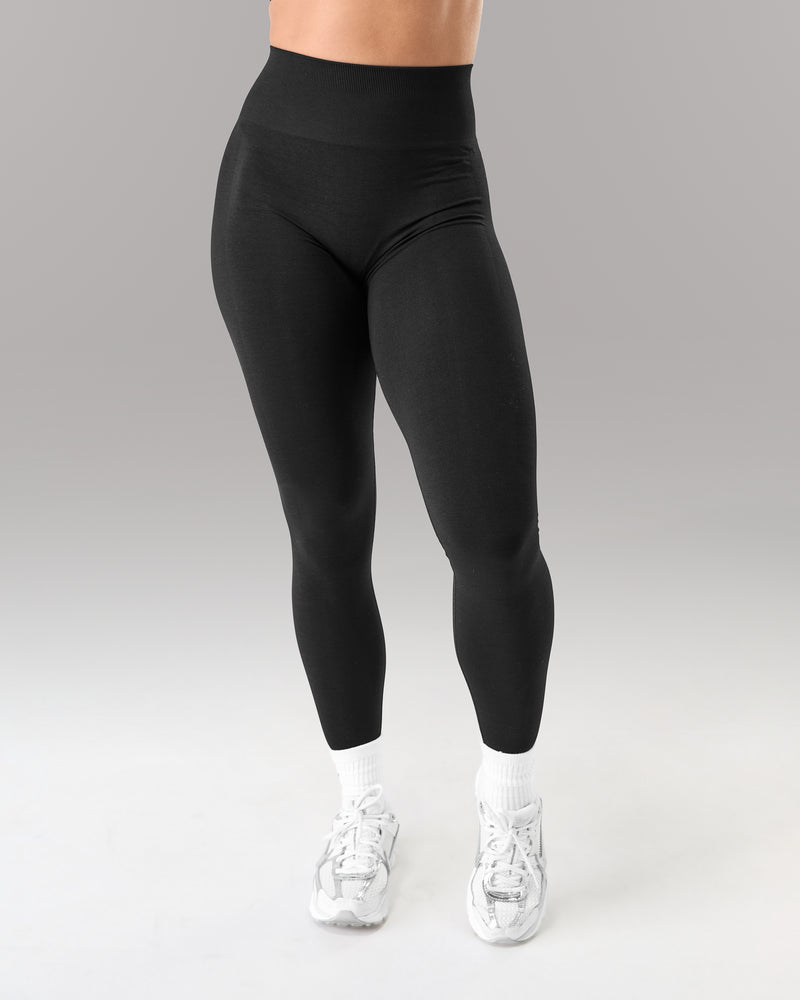 Amplify Ultra-High Rise Legging Black Seamless Sculpt Fit Activewear