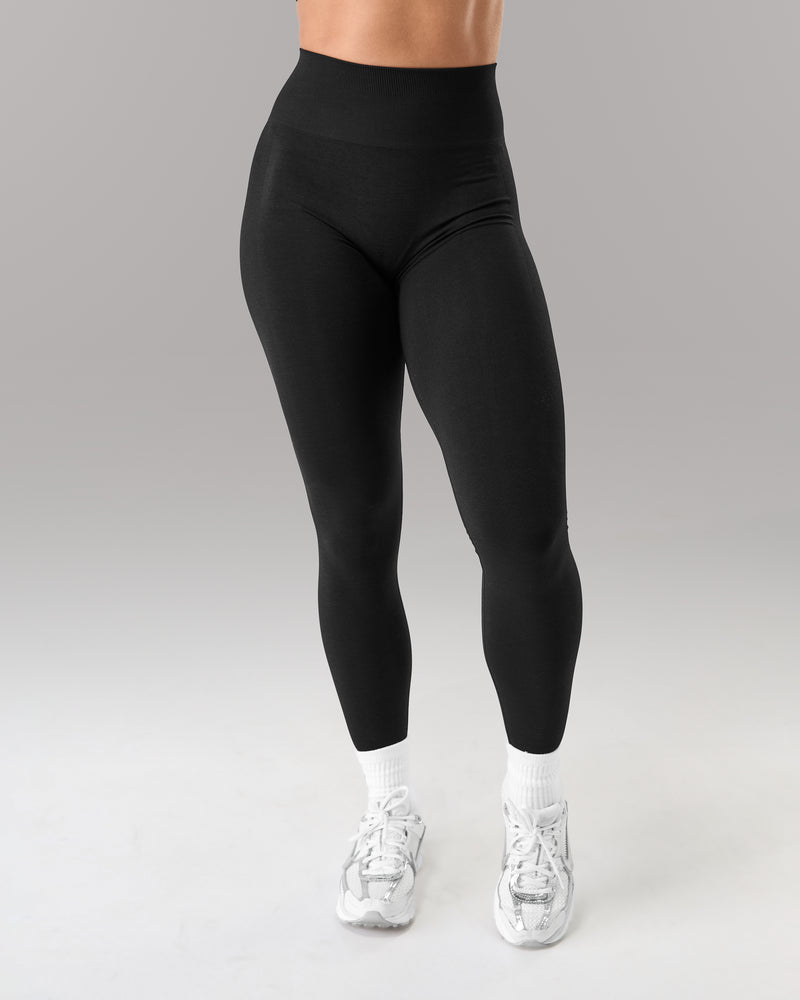 Amplify Ultra-High Rise Legging Black Seamless Sculpt Fit Activewear