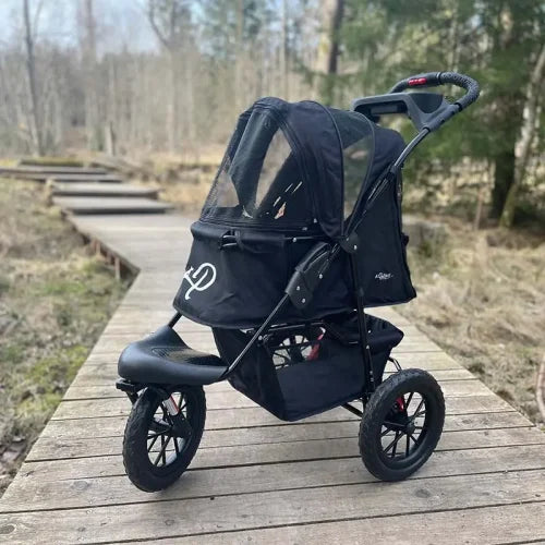 Petique Durable Pet Stroller – Comfortable Pet Travel Stroller